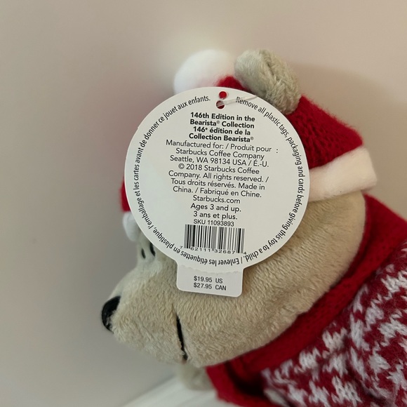 Starbucks Bearista 2018 146th Limited Edition - Picture 5 of 5